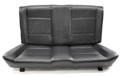 Black Leather Rear Seat 95-02 VW Cabrio MK3 MK3.5 - Genuine - 1E0 885 375 B