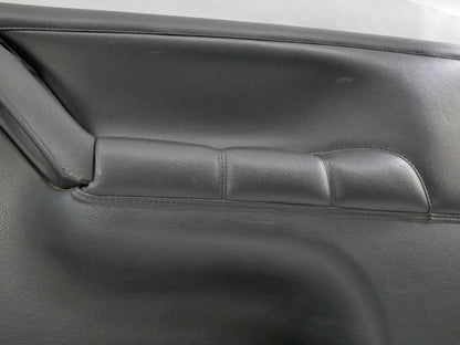 RH Front Interior Door Panel 95-99 VW Cabrio MK3 Black Leather - Genuine