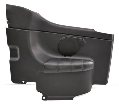 Rear Interior Door Side Panels 95-99 VW Cabrio MK3 Black Leather - Genuine