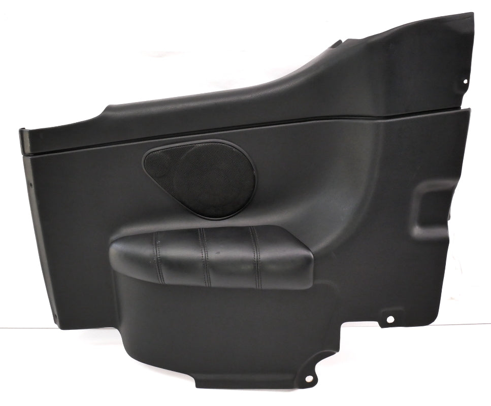 Rear Interior Door Side Panels 95-99 VW Cabrio MK3 Black Leather - Genuine