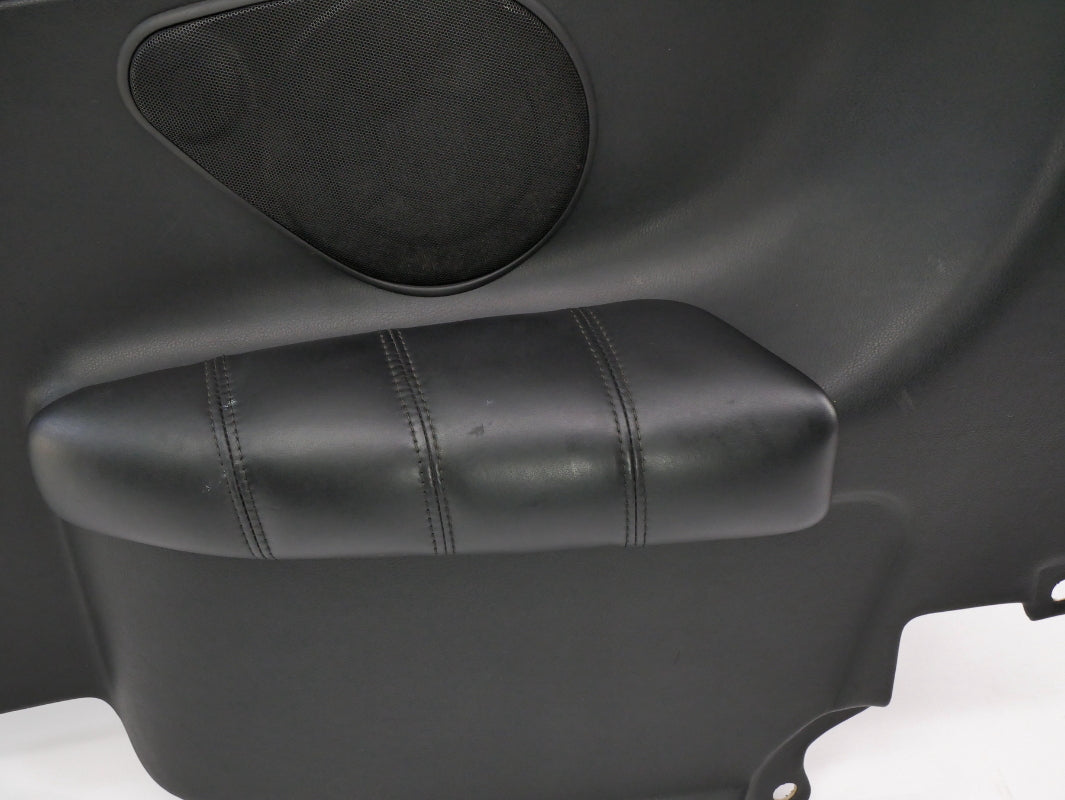Rear Interior Door Side Panels 95-99 VW Cabrio MK3 Black Leather - Genuine