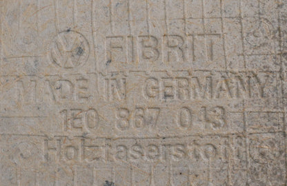 Rear Interior Door Side Panels 95-99 VW Cabrio MK3 Black Leather - Genuine