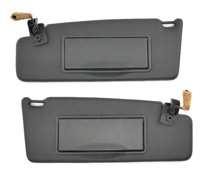 Black Sunvisors Sun Visors Set 95-02 VW Cabrio MK3 Mk3.5 Jetta Golf GTI Genuine