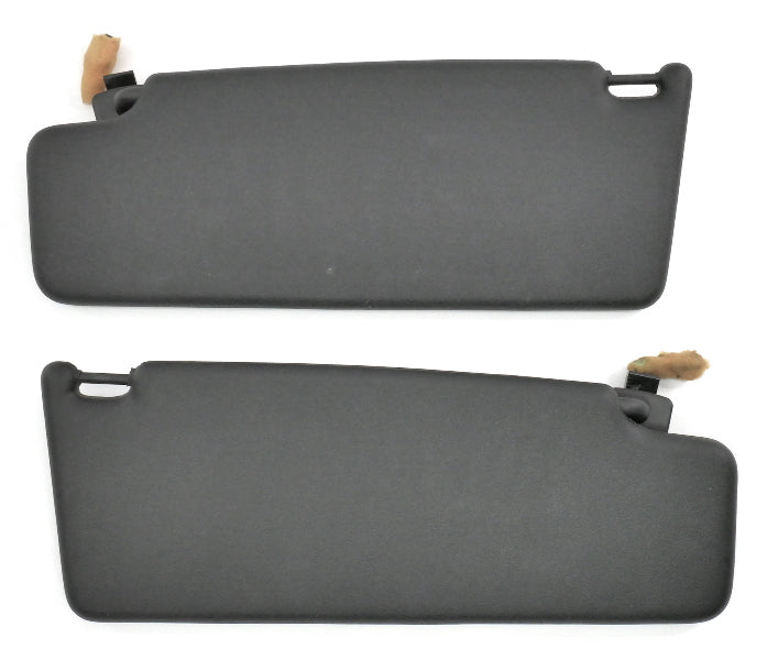 Black Sunvisors Sun Visors Set 95-02 VW Cabrio MK3 Mk3.5 Jetta Golf GTI Genuine