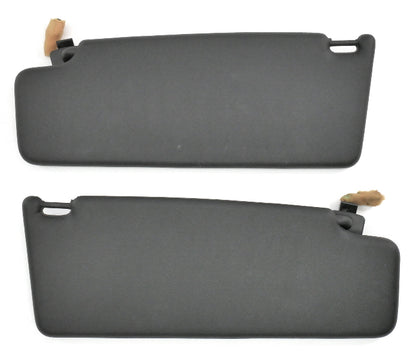 Black Sunvisors Sun Visors Set 95-02 VW Cabrio MK3 Mk3.5 Jetta Golf GTI Genuine