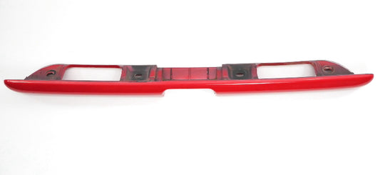 Trunk Handle License Plate Trim Panel 95-99 VW Cabrio MK3 Red - Genuine - 1E0 827 577