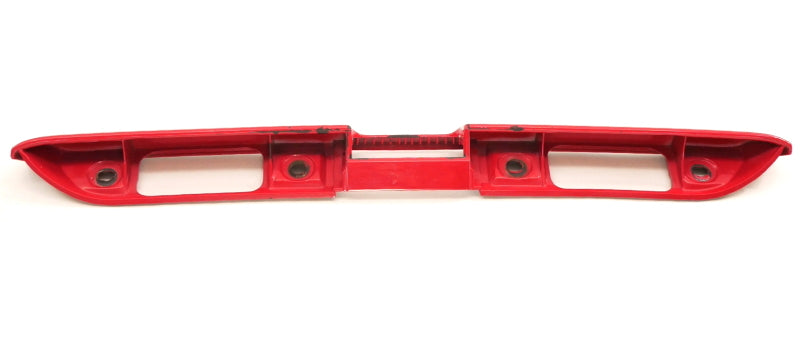 Trunk Handle License Plate Trim Panel 95-99 VW Cabrio MK3 Red - Genuine - 1E0 827 577