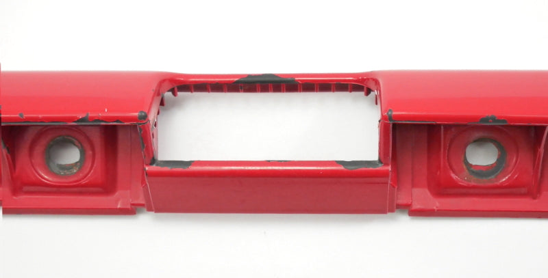 Trunk Handle License Plate Trim Panel 95-99 VW Cabrio MK3 Red - Genuine - 1E0 827 577