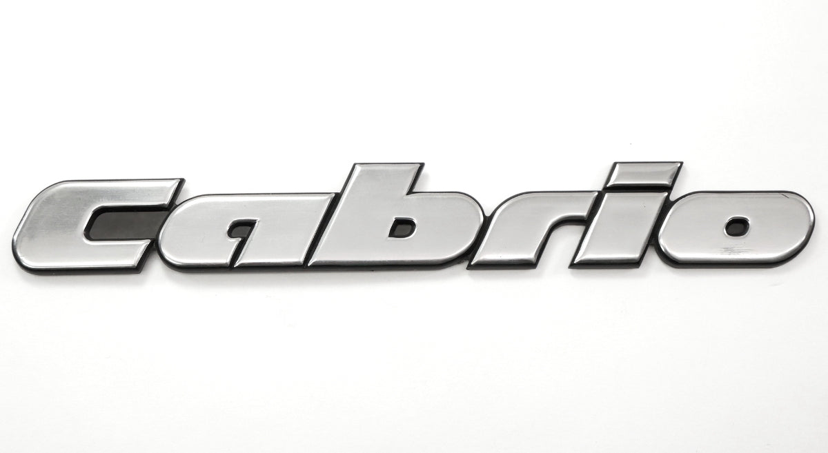 Rear Emblem Badge Logo 95-99 VW Cabrio III MK3 - Genuine - 1E0 853 687 D