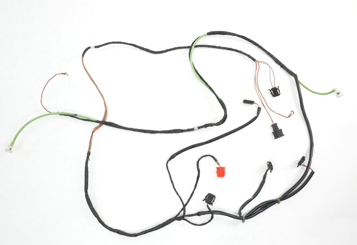 Trunk Lid Wiring Harness  & Vacuum Lock Line 96-99 VW Cabrio MK3 MKIII - Genuine