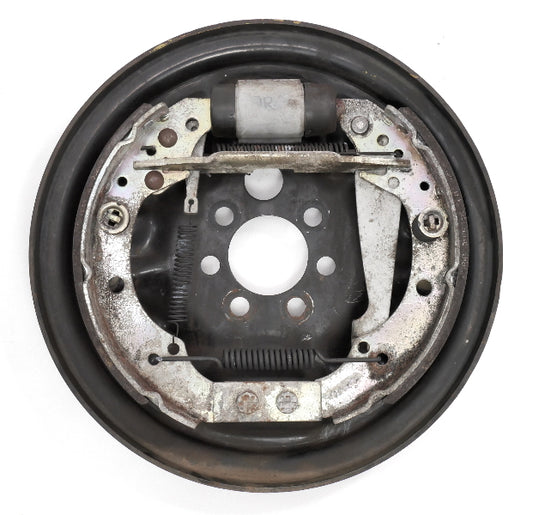 LH Rear Drum Brake Backing Plate & Hardware 93-99 VW Jetta Golf Cabrio MK3 ABS