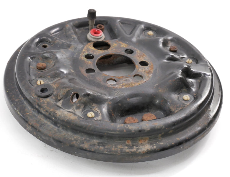 RH Rear Drum Brake Backing Plate & Hardware 93-99 VW Jetta Golf Cabrio MK3 ABS