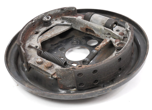 RH Rear Drum Brake Backing Plate & Hardware 93-99 VW Jetta Golf Cabrio MK3 ABS