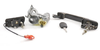 Lock Set Ignition Door Handle Trunk Key 95-99 VW Golf Cabrio MK3 - 357 905 851