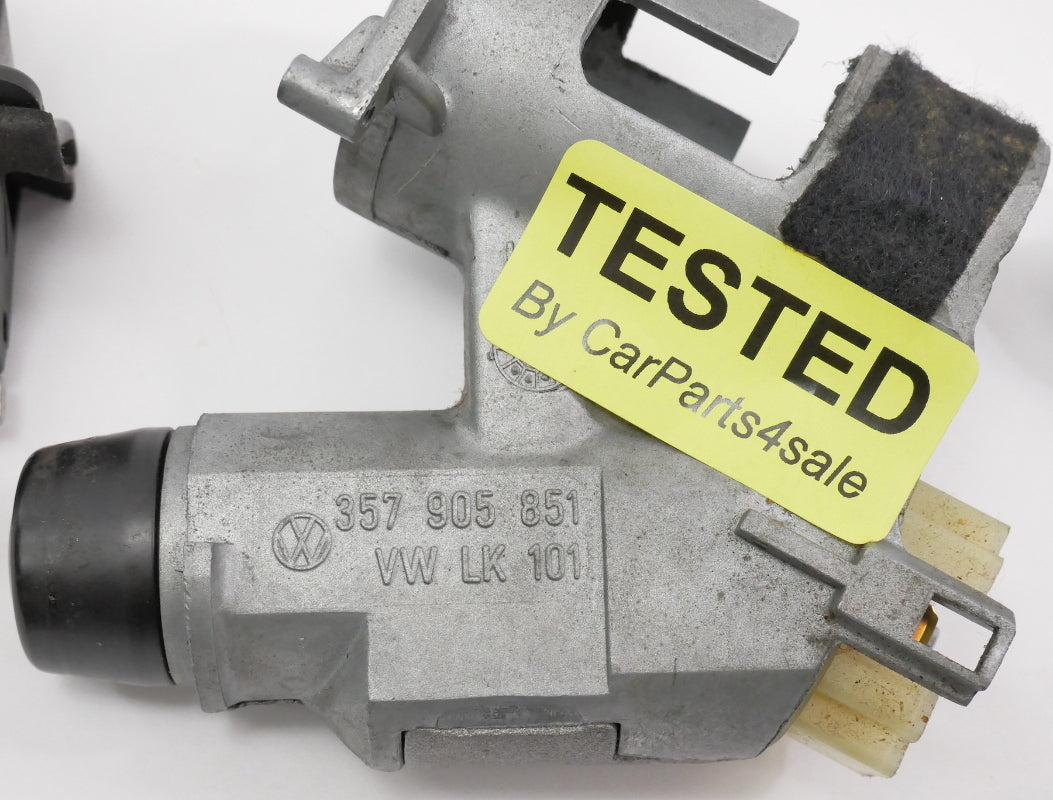 Lock Set Ignition Door Handle Trunk Key 95-99 VW Golf Cabrio MK3 - 357 905 851