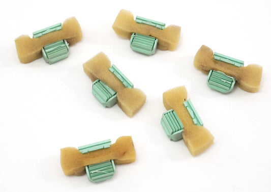 6x Pillar Trim Interior Mount Clips 93-99 VW Jetta Golf GTI Cabrio MK3 - Genuine