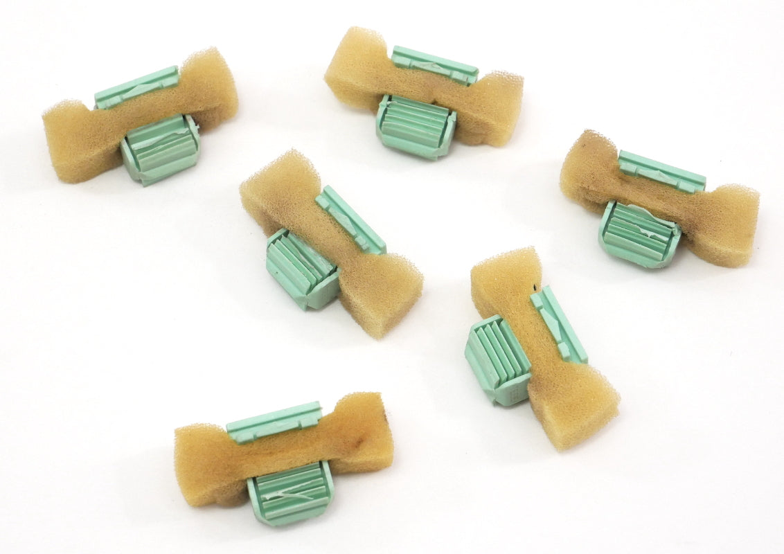 6x Pillar Trim Interior Mount Clips 93-99 VW Jetta Golf GTI Cabrio MK3 - Genuine