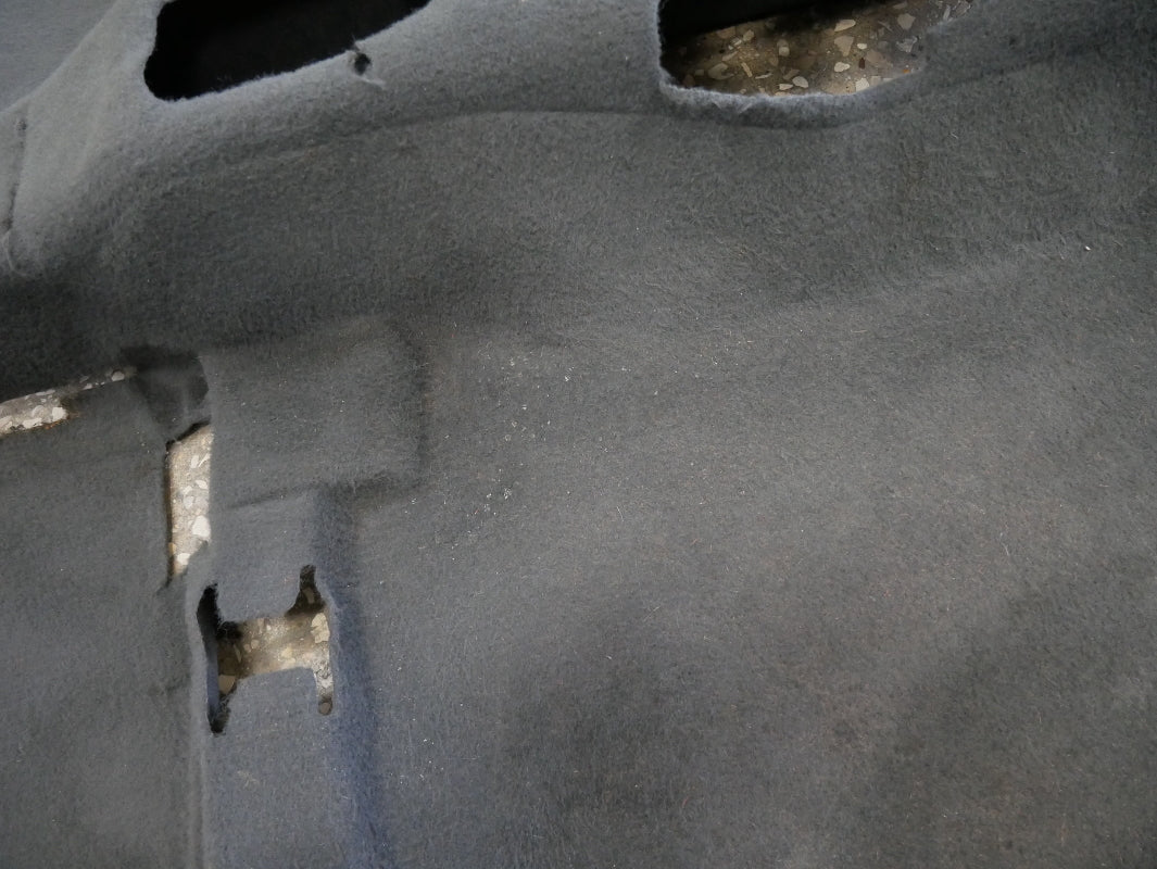 Interior Black Floor Carpet 93-99 VW Jetta Golf Cabrio Mk3 - Genuine OEM