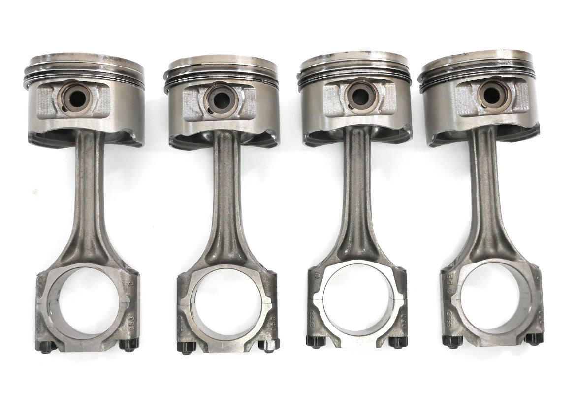 Piston & Connecting Rod Set 90-93 VW Passat B3 Jetta GLI GTI MK2 9A 16v B3 - OEM