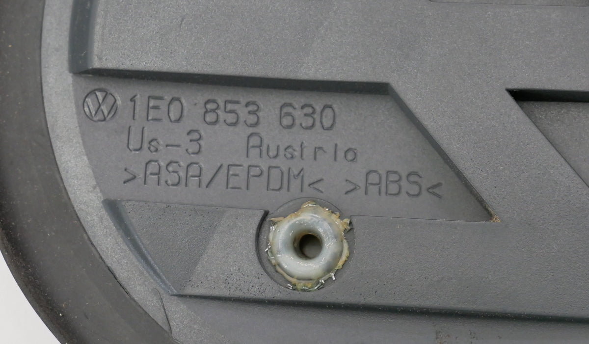 Rear Trunk Badge Emblem Logo 99.5-02 VW Cabrio MK3.5 - Genuine - 1E0 853 630