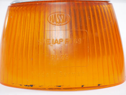Hassia Fender Signal Light Lens Set 70-79 VW Super & Beetle Bug Aircooled OEM