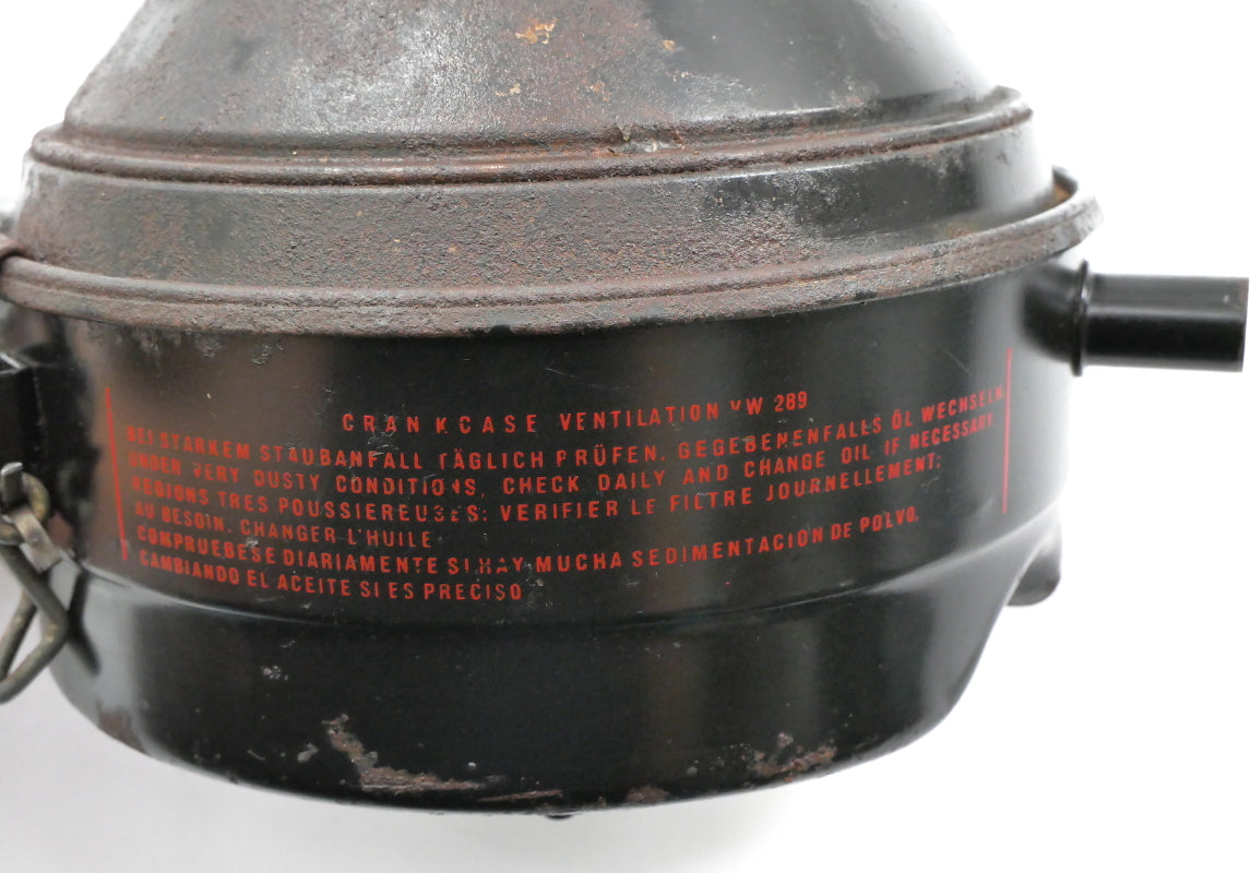 Air Cleaner Intake 1966 VW Beetle Bug Oil Bath Aircooled 1300cc . 113 129 613 E