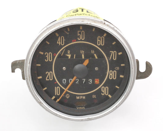 70-71 VW Beetle Bug Speedometer Gauge Cluster Vintage Aircooled 113 957 023 D