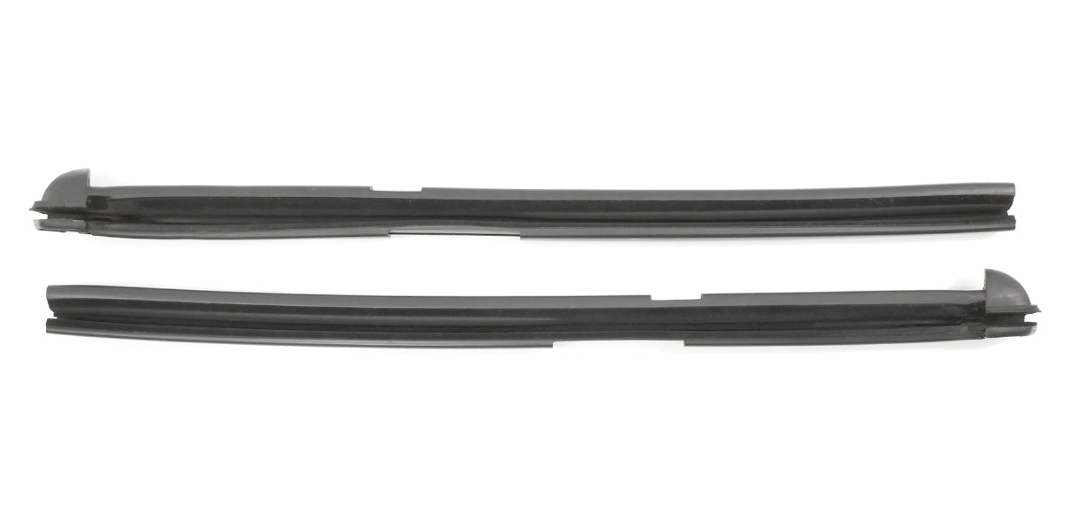 Front Window Track Seal Moulding Set 95-02 VW Cabrio MK3 MK3.5 1E0 845 261 / 262
