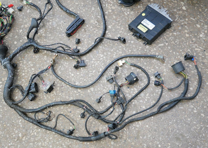 2.0 ABA Engine Motor Swap VW Jetta Golf GTI Cabrio MK1 MK2 MK3 ECU Wiring OBD2