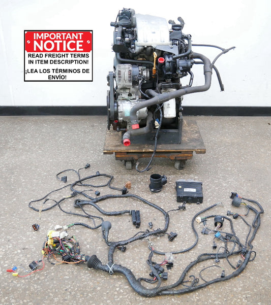 2.0 ABA Engine Motor Swap VW Jetta Golf GTI Cabrio MK1 MK2 MK3 ECU Wiring OBD2