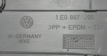 Roll Bar Cover Trim w/ Foam 95-02 VW Cabrio MK3 MK3.5 - Genuine - 1E0 867 283