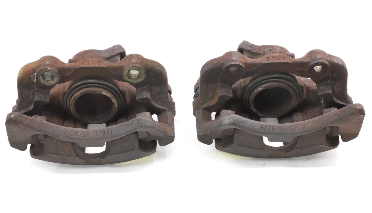 Front Brake Calipers Set 93-99 VW Jetta Golf GTI Cabrio MK3 ~ Upgrade For MK2 ~