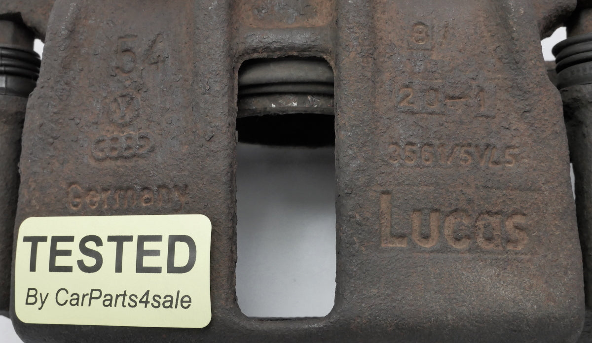 Front Brake Calipers Set 93-99 VW Jetta Golf GTI Cabrio MK3 ~ Upgrade For MK2 ~