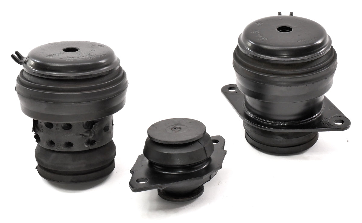Engine Motor Mount Set 93-99 VW Jetta Golf GTI Cabrio MK3 ABA 2.0 - Genuine