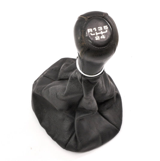 Stock Genuine Leather Shifter Shift Boot Knob 93-99 VW Jetta GTI Cabrio MK3