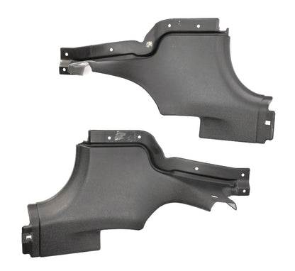 Rear Interior Lower Side Trim Panels 95-02 VW Cabrio MK3 - Genuine 1E0 819 665 L