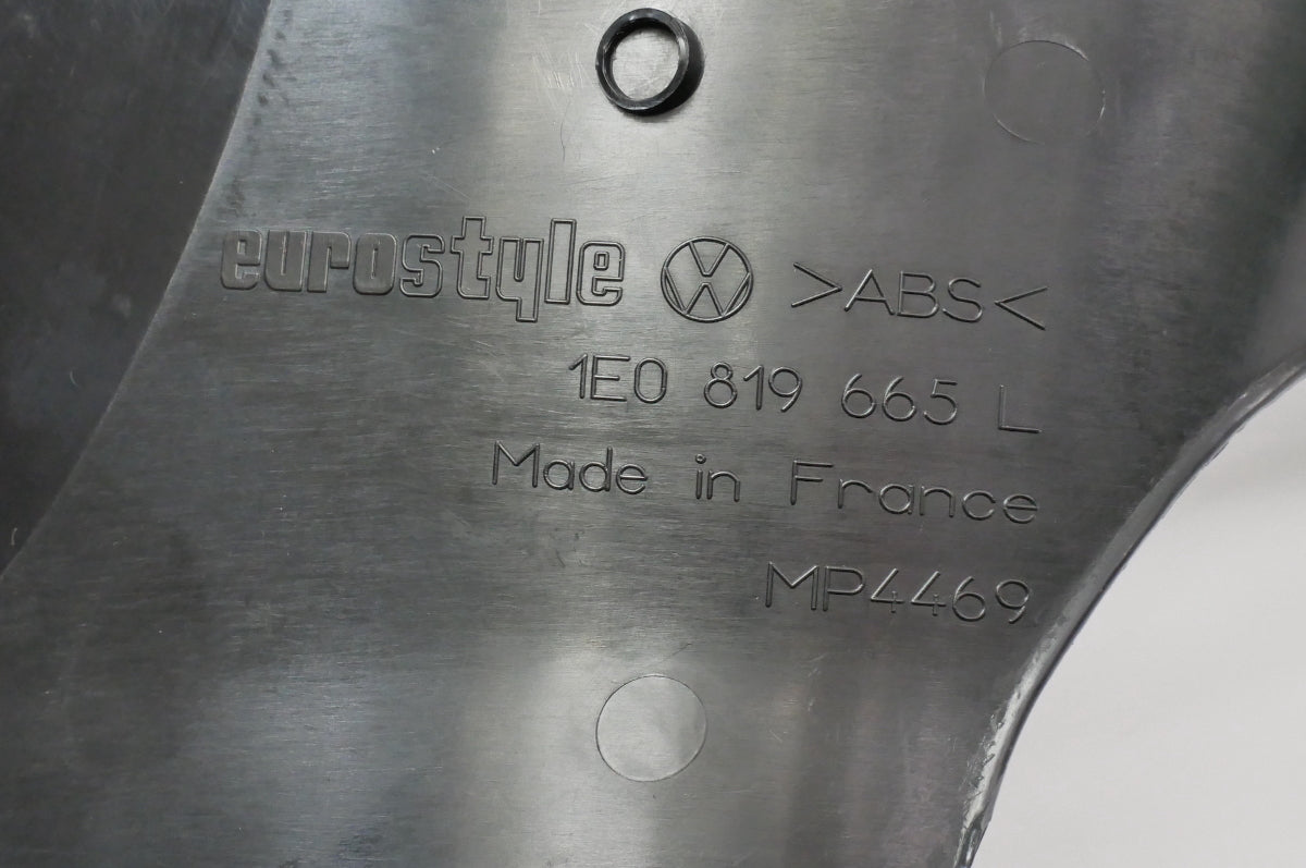 Rear Interior Lower Side Trim Panels 95-02 VW Cabrio MK3 - Genuine 1E0 819 665 L