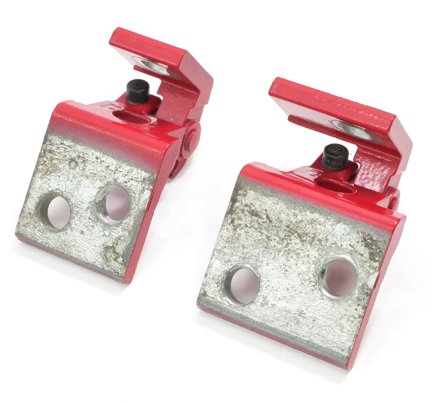 RH Front Door Hinges 93-99 VW Jetta Golf GTI Cabrio MK3 - LY3D Tornado Red