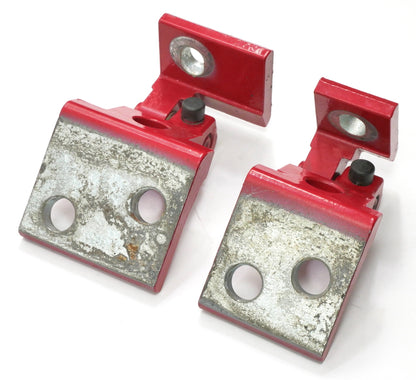 RH Front Door Hinges 93-99 VW Jetta Golf GTI Cabrio MK3 - LY3D Tornado Red