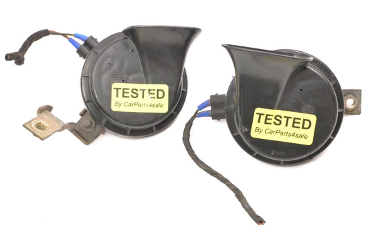 Hella Low & High Tone Horn Set 93-99 VW Jetta Golf GTI MK3 Cabrio MK3.5 OEM