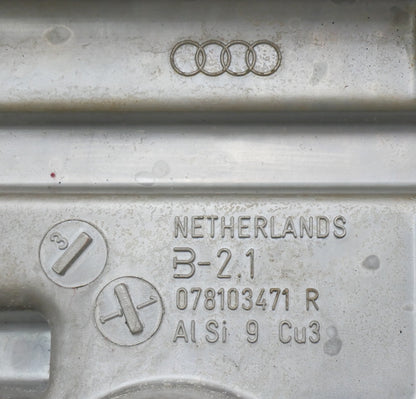 LH Engine Valve Cover Audi A4 A6 C5 VW Passat B5 2.8 V6 - OEM - 078 103 471 R