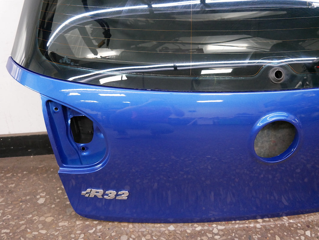 Back Hatch Door Liftgate 06-09 VW Rabbit Golf GTI R32 Mk5 - LB5R Deep Blue Pearl