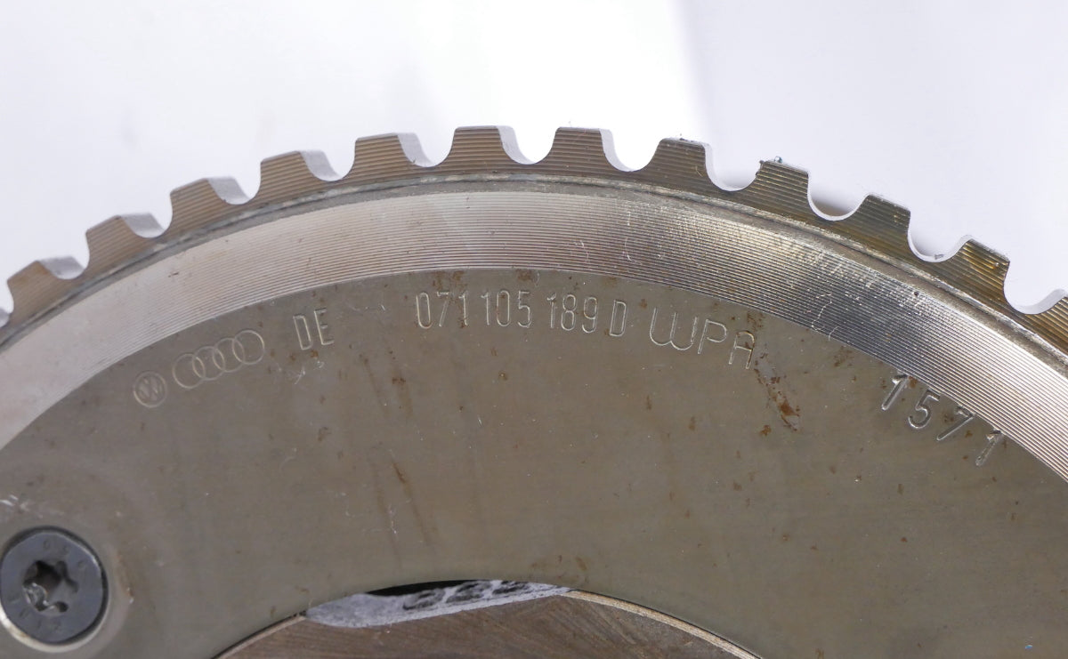 Engine Crank Shaft Crankshaft 2008 VW Golf R32 MK5 3.2 VR6 - Genuine