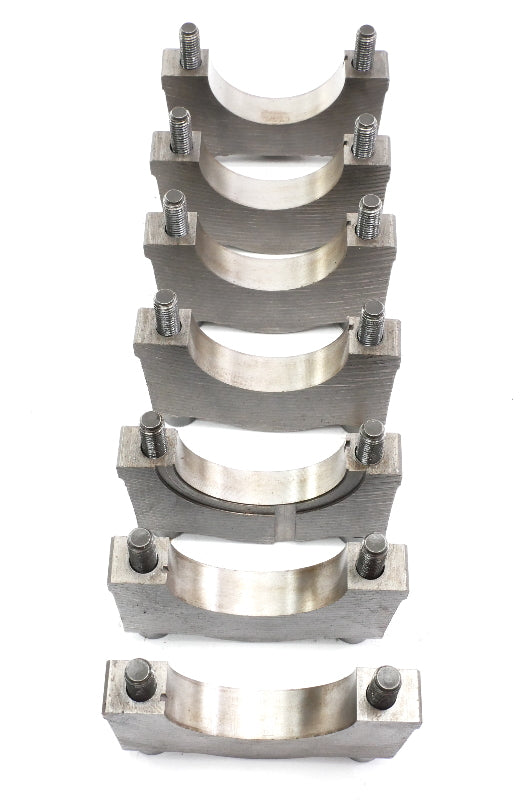 Engine Block Main Bearing Crank Caps 2008 VW Golf R32 MK5 3.2 VR6 - Genuine
