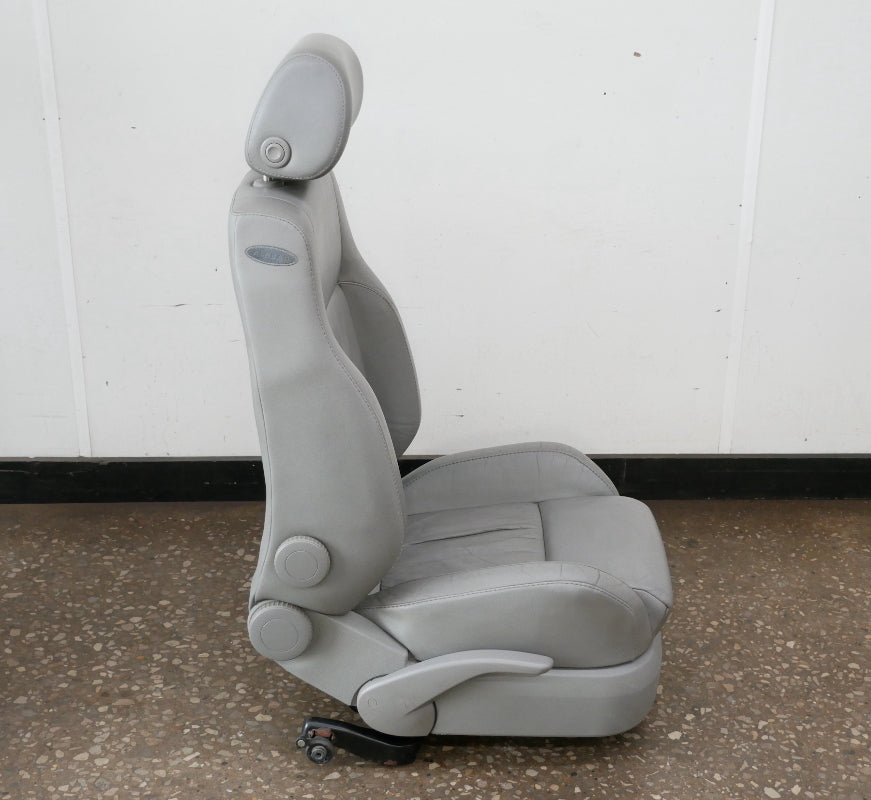 RH Front Sport Seat 02-05 VW Jetta GLI MK4 - Grey Leather