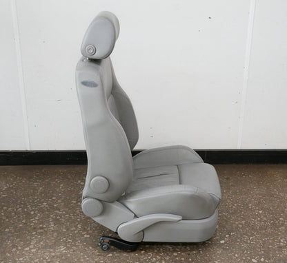 RH Front Sport Seat 02-05 VW Jetta GLI MK4 - Grey Leather