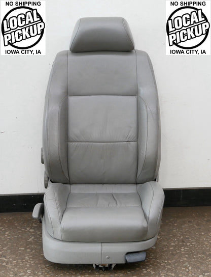 RH Front Sport Seat 02-05 VW Jetta GLI MK4 - Grey Leather