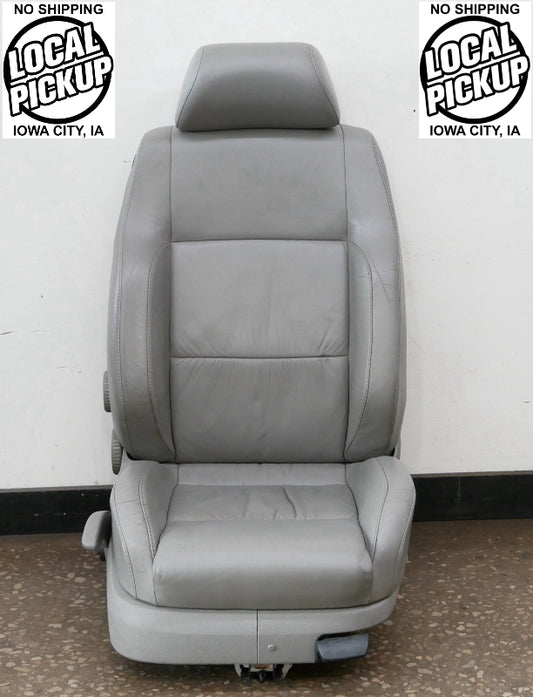 RH Front Sport Seat 02-05 VW Jetta GLI MK4 - Grey Leather