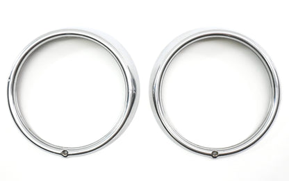 Hella Headlight Trim Ring Set 67-79 VW Beetle Bug Bus Type3 Thing ~ Aircooled ~