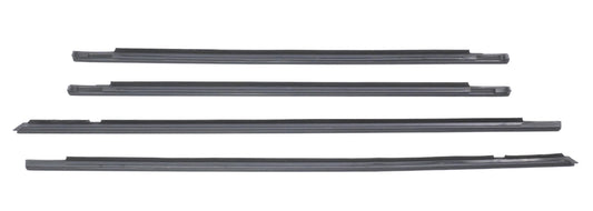 Exterior Door Window Seal Scraper Trim Molding Set 98-01 VW Passat B5 B5.5 - OEM